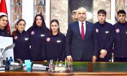 Çizikci güreşcilere başarılar diledi