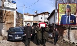 Kıbrıs gazisi son yolculuğuna uğurlandı