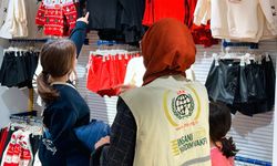 Çorum İHH’dan yetim çocuklara kıyafet yardımı