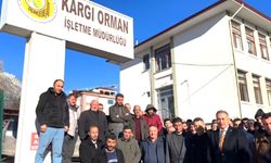 Çorum'da orman köylüleri eylem yaptı