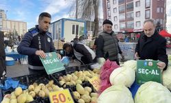 Çorum’da semt pazarlarında "seç-al" dönemi başladı