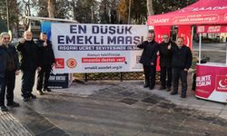 Saadet Partisinden emekli aylığı için imza kampanyası