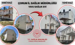 Çorum'da yenilenen 7 sağlıkevi hizmet vermeye başladı