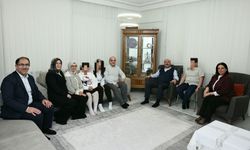 Vali Çalgan koruyucu ailenin misafiri oldu