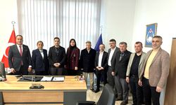 Muhtarlardan belediyenin yeni  birim müdürlerine ziyaret