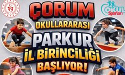 Parkur İl birinciliği bugün Spor Salonunda