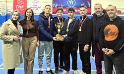 Tenis il birinciliğinde kupalar sahiplerini buldu