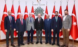 Türk Ocakları'ndan Vali Çalgan’a nezaket ziyareti