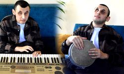 Eğitim almadan kendi çabalarıyla 5 enstrüman çalmayı öğrendi