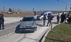 Mezbahane Kavşağı'nda kaza