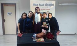 Osmancık’ta öğrenciler yazarla buluştu