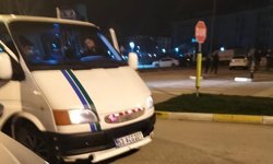 Yayayı darp eden minibüs şoförünün yakalanması için çalışma başlatıldı