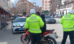 5 motosiklet sürücüsüne 266 bin lira ceza