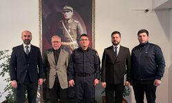 Çorum Türk Ocağı'ndan Albay Ayvaz'a nezaket ziyareti