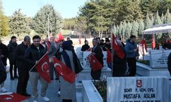 Çorum'da şehit mezarlarında bakım ve onarım çalışması yapıldı