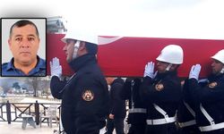 Polis memuru son yolculuğuna uğurlandı