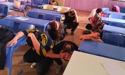 Okullarda deprem tatbikatı yapıldı