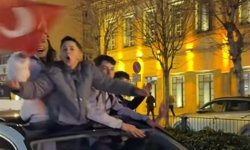 Çorum'da milli maç coşkusu