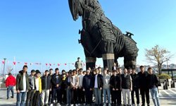 Alacalı öğrenciler  Çanakkale’yi gezdi