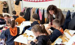 Öğrencilerle mimarlık atölye çalışması