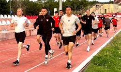 Hakemler atletik testten geçti