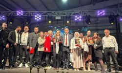 Genç berberler hünerlerini sergiledi