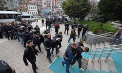 O operasyonda 21 şüpheli tutuklandı