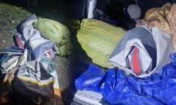 Kaçak balık avı yapan şahıslar fotokapana yakalandı