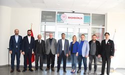 Türk Ocağı’ndan Başhekim Gömeç’e ziyaret