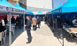 Evlenecek gençler için  hayır çarşısı kuruldu