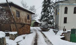 Çorum'da bu köy kara teslim oldu