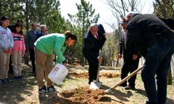 Şehidimizin hatırası bu ormanda yaşayacak