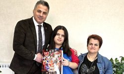 Paralimpik sporcuya destek sözü