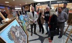 Çorum'da "Uluslararası Plastik Sanatlar Sergisi" açıldı