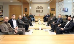 Türk Ocağı heyetinden Rektör’e nezaket ziyareti