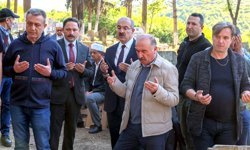 Vali Çalgan'ın kayınpederi  toprağa verildi