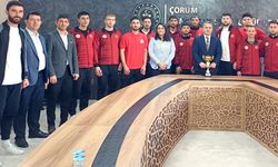 Yurt futbol takımından Delmirkıran’a ziyaret