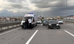 Çorum'da tırla otomobil çarpıştı: 1 yaralı