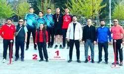Bocce Vole’de Çorum temsilcileri belli oldu