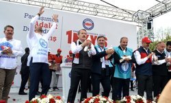Onbilerce emekçi 1 Mayıs'ı Çorum'da kutladı