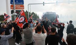 Şampiyon takım böyle karşılandı