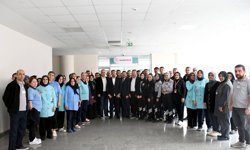 Hastanede 1 Mayıs kutlandı