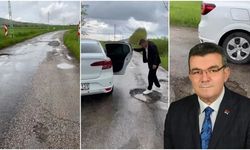 CHP'li Er; Köy yolları delik deşik