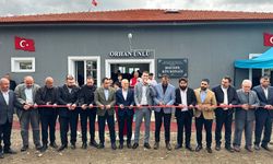 Köy konağını kaymakam açtı