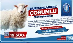 Belediyenin ‘Kurbanlarımız Çorumlu Kardeşlerimize’ kampanyası sürüyor