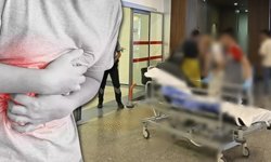 Yemekten zehirlenen öğrenciler hastaneye kaldırıldı