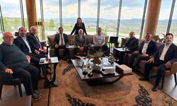 TSO Başkan adayı Dalyan’dan Ahlatcı ‘ya ziyaret