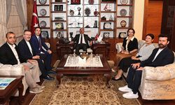 Tabip Odası yönetiminden Vali Çalgan’a nezaket ziyareti