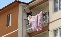 5. kattan atlamak isteyen şahsı ekipler ikna etti