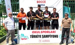 Cumhuriyet Anadolu Lisesi Bocce’de Türkiye şampiyonu